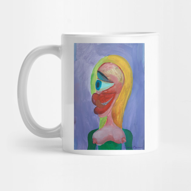 blonde cubist girl 4
